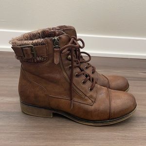 Brown boots